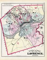 Index Map, Lawrence 1875